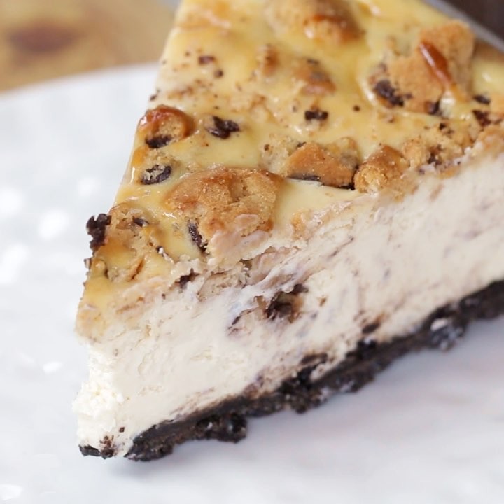 Tastyjapan チョコチップクッキーで ザクザクチーズケーキ ケーキ チーズケーキ チョコ チョコチップ チョコレート お菓子 お菓子作り 手作りお菓子 Fo Ciao Nihon