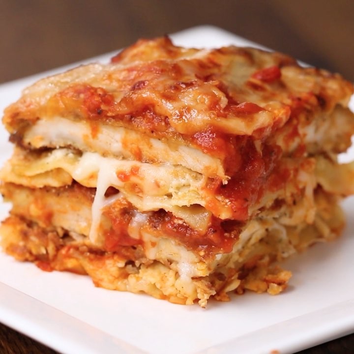 イタリアンチキンラザニアのレシピ