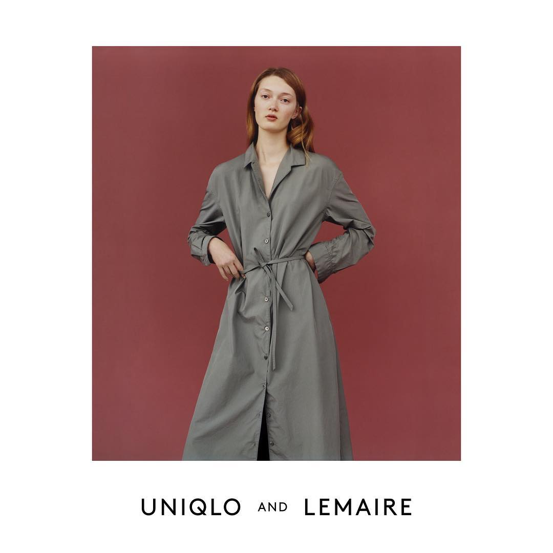 Uniqlo ユニクロ ローブを羽織るような感覚で着こなせるシャツワンピースは 夏らしい素材感と アッシュ系のカラーリングで爽やかに 水着 の上からカジュアルに羽織るもよし ベルトを締め Ciao Nihon