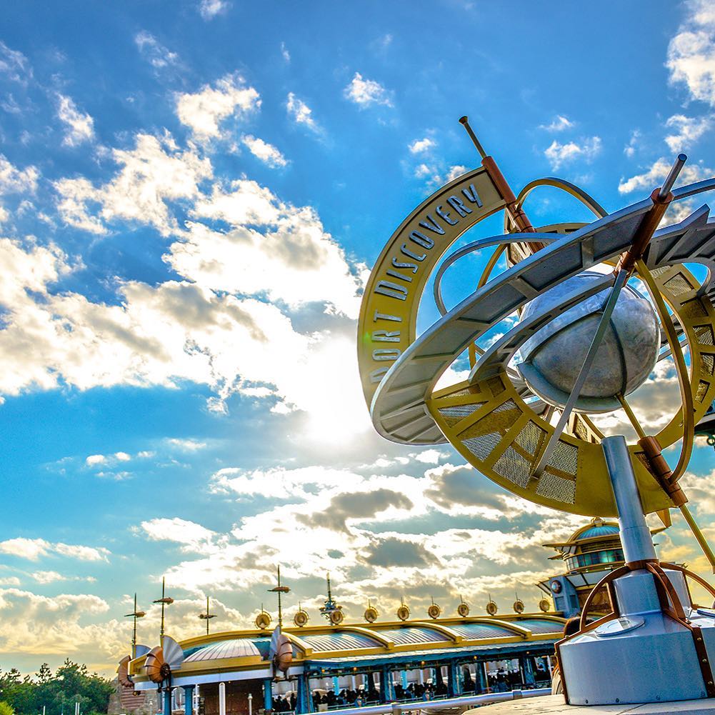 Tokyo Disney Resort Winter Sky 冬の青空 Aquatopia Portdiscovery Tokyodisneysea Tokyodisneyresort ア Ciao Nihon