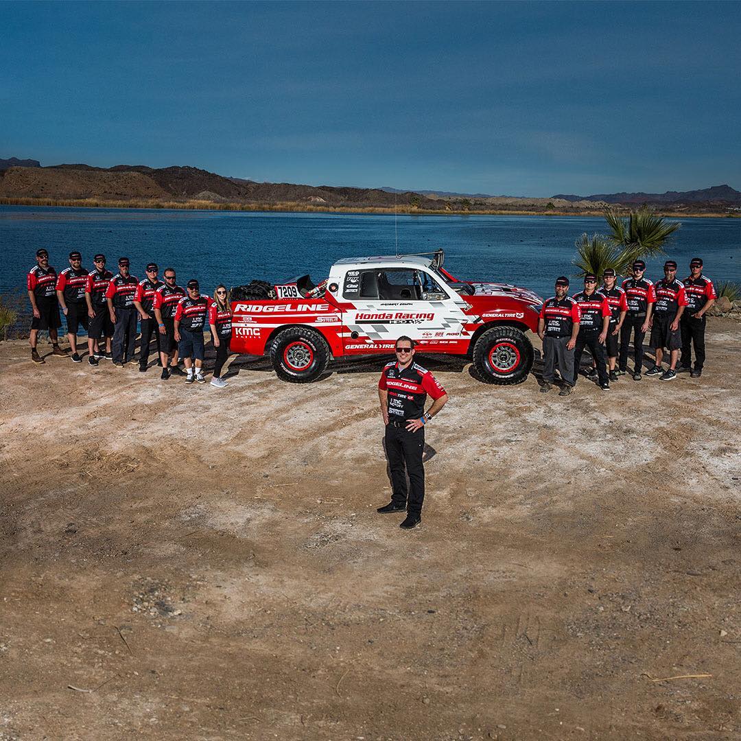 @Honda: Surviving hundreds of miles of desert racing terrain is a feat ...