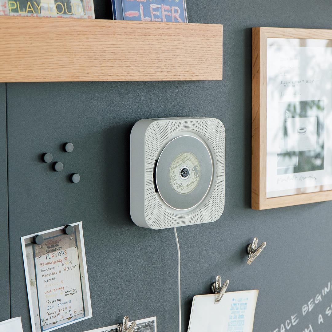 ブランドのギフト 無印 無印良品 Muji 壁掛けプレーヤー ミニコンポ ラジカセ Iowatribeofkansasandnebraska Com