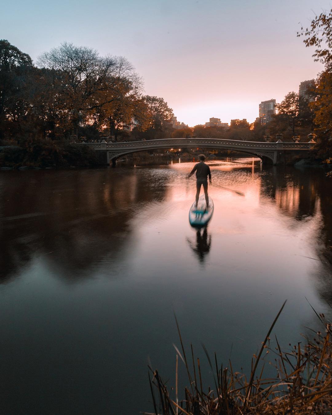 Canon Photography Paddle boarding in Central Park! Thanks for the