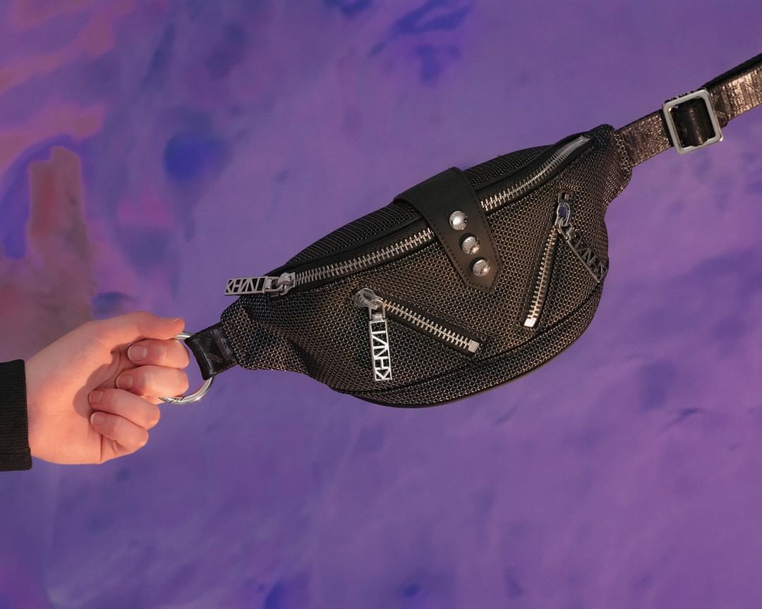 KENZO The KENZOSS19 Kalifornia BeltBag refines the aerodynamics of