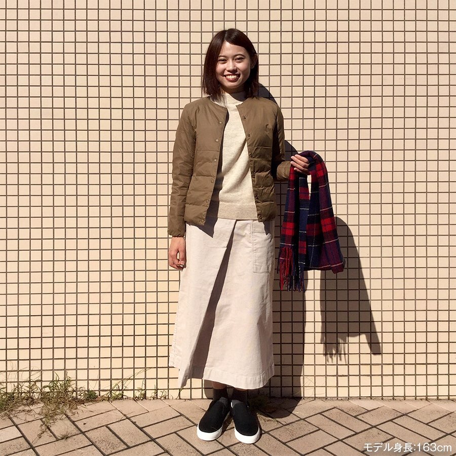 Muji無印良品 スタイリング事例 ダウンを使ったおすすめのスタイリング 各店舗のスタイリングアドバイザーが ダウンを使ったおすすめの着こなしをご紹介します それぞれの個性に Ciao Nihon