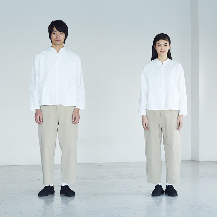 Muji無印良品 Muji Labo 性別のない服をつくりました 着る人を限定することがなく 年齢や体型に関係なく着られるサイズ感 シンプルなデザイン 組み合わせ簡単なかた Ciao Nihon