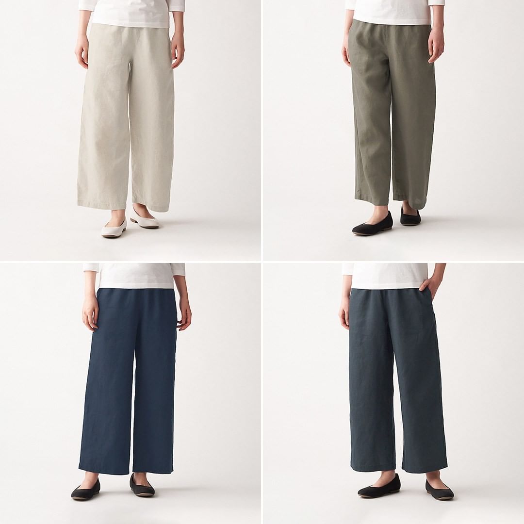 Muji無印良品 新商品 フレンチリネンストレートパンツ アンクル丈 婦人 フレンチリネン の風合いを生かしながら洗いをかけて ソフトに仕上げました 麻を100 使用し 肌 Ciao Nihon Muji無印良品 新商品 フレンチリネンストレートパンツ アンクル丈 婦人 フレンチリネン の風合いを生かしながら洗いをかけて ソフトに仕上げました 麻を100 使用し 肌 Ciao Nihon