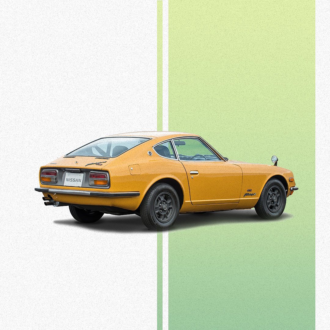 Nissan Here are the 1st generation Nissan Z cars, whose DNA gave the