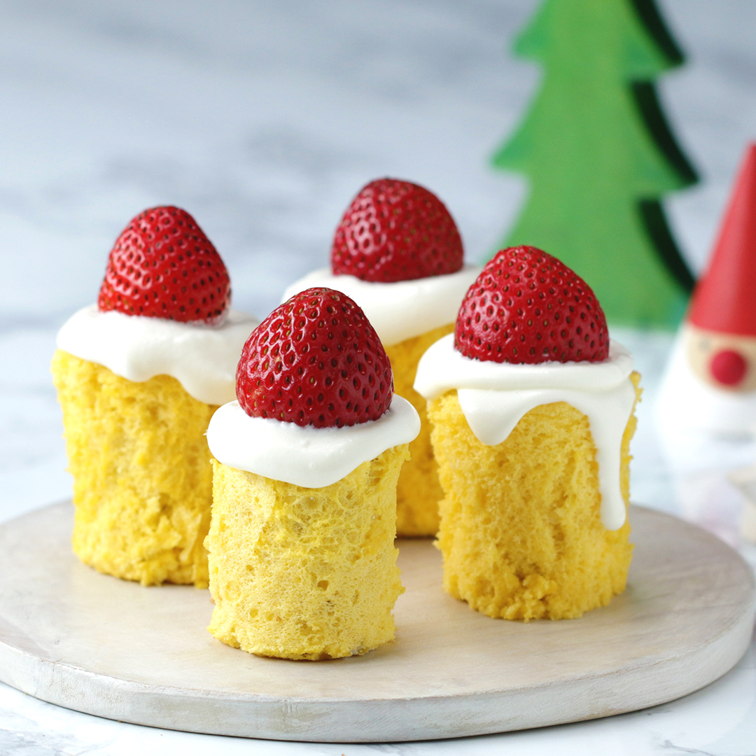 Tastyjapan クリスマスおやつ 卵焼き器 De キャンドルケーキ 知育雑誌 ベビーブック Tasty Japan から 楽しい 可愛い 簡単 親子で楽しめるおやつ Ciao Nihon