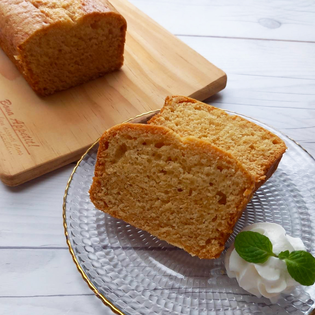 Tastyjapan 材料4つ プリンで作れるカラメル風味のパウンドケーキ 18cmパウンド型 材料 ホットケーキミックス 150g 市販のプリン 150g 砂糖 大 Ciao Nihon Tastyjapan 材料4つ プリンで作れるカラメル風味のパウンドケーキ 18cmパウンド型 材料 ホットケーキミックス 150g 市販のプリン 150g 砂糖 大 Ciao Nihon