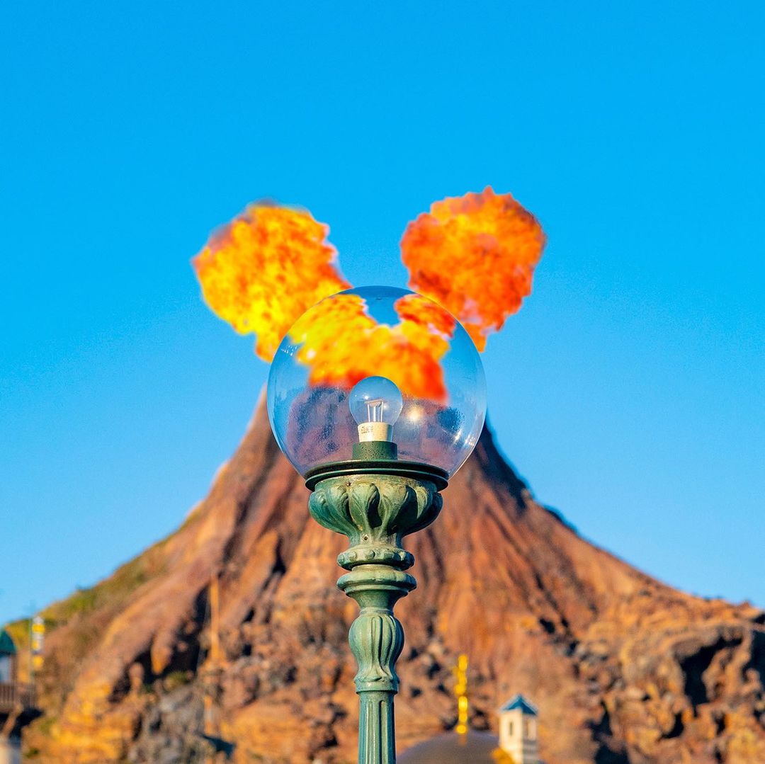 Tokyo Disney Resort Wow Magic 魔法の瞬間 みつけた Hiddenmickey Mountprometheus Mediterraneanharbor Toky Ciao Nihon