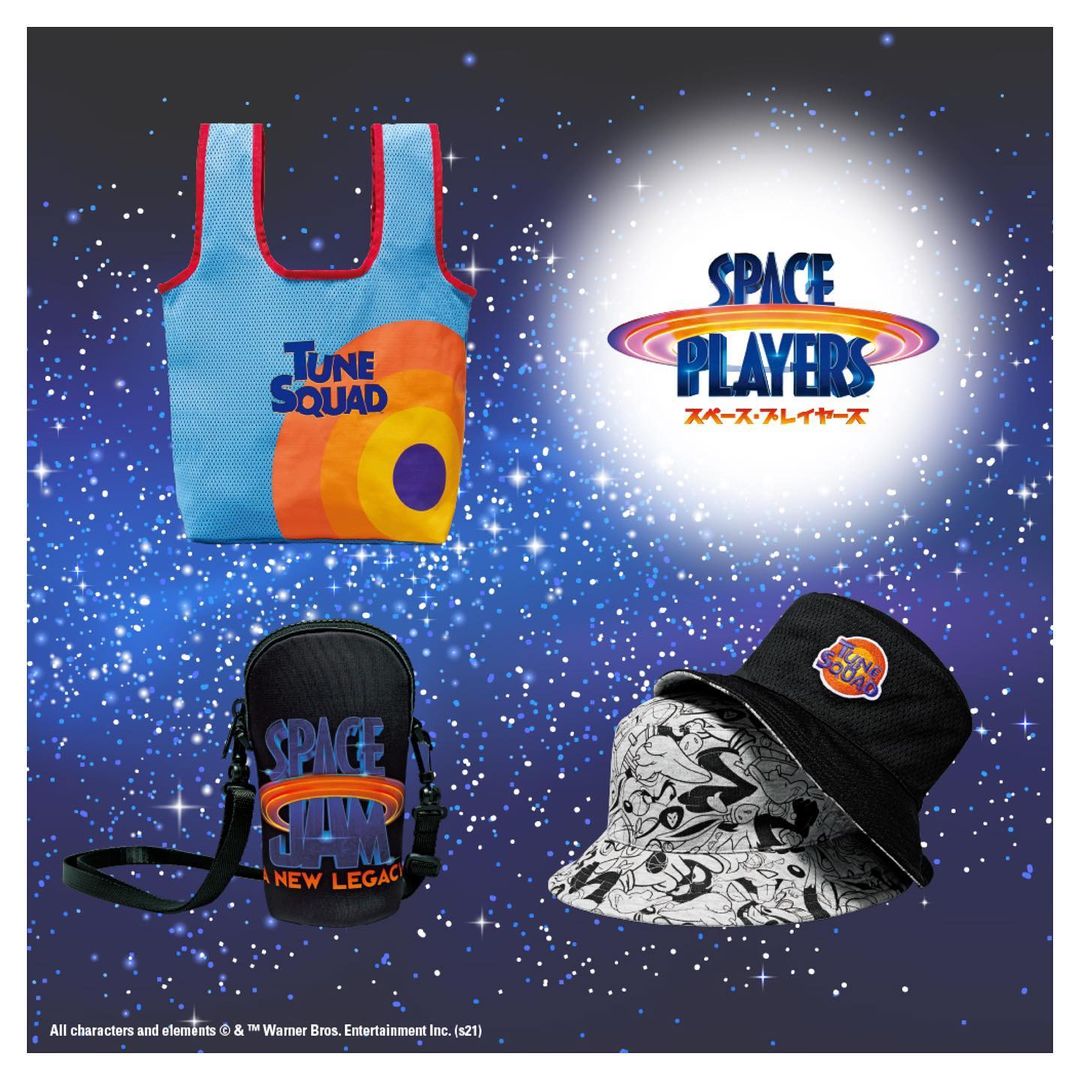 Gu ジーユー スペース プレーヤーズ コレクション バスケ界のスーパースター レブロン ジェームズが バックス バニーら人気キャラクターと共演する 21年8月公 Ciao Nihon