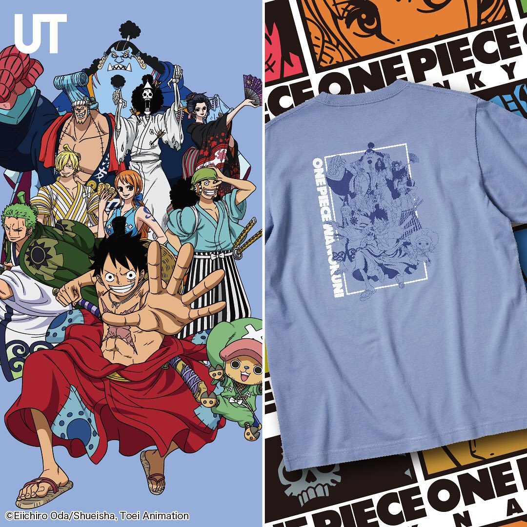 UNIQLO ユニクロ The TV animation “ONE PIECE” is currently in Land of Wano