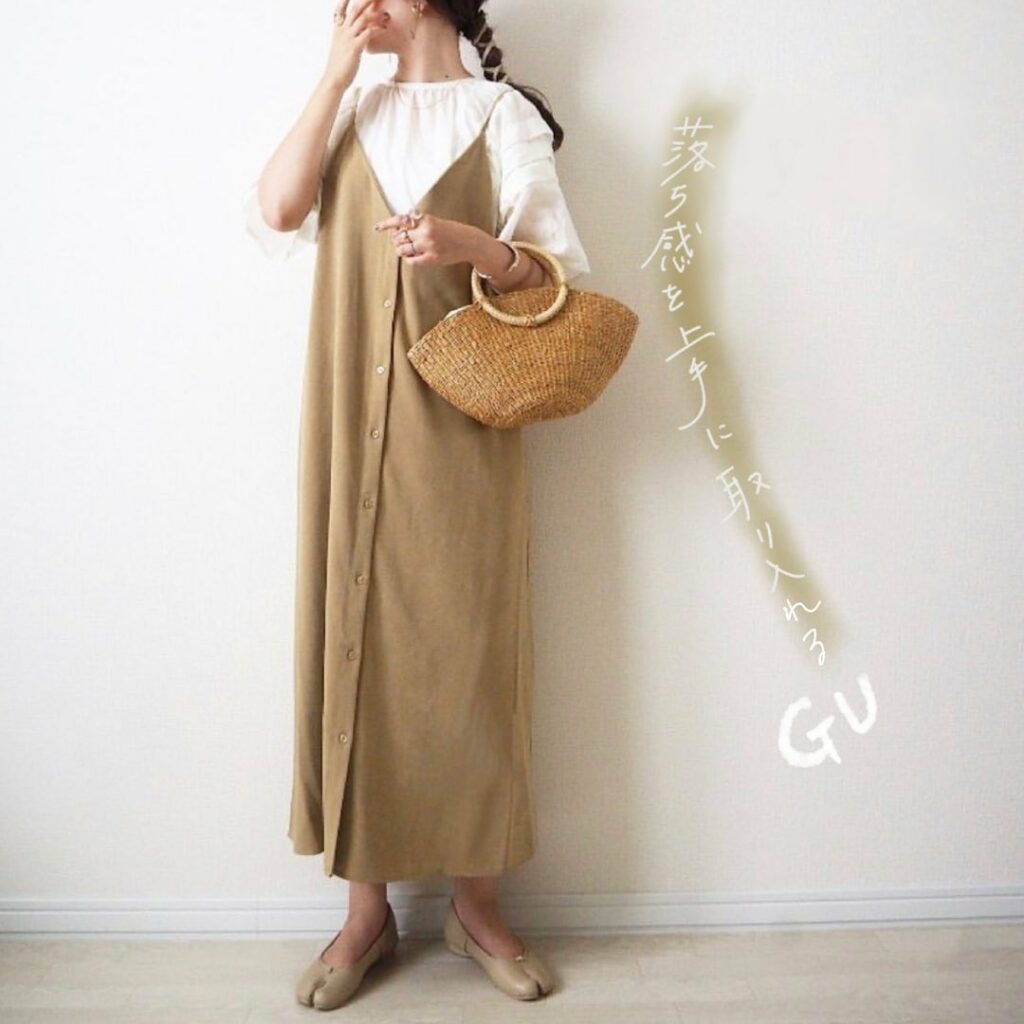 フロントボタンキャミソールワンピース Ciao Nihon フロントボタンキャミソールワンピース Ciao Nihon