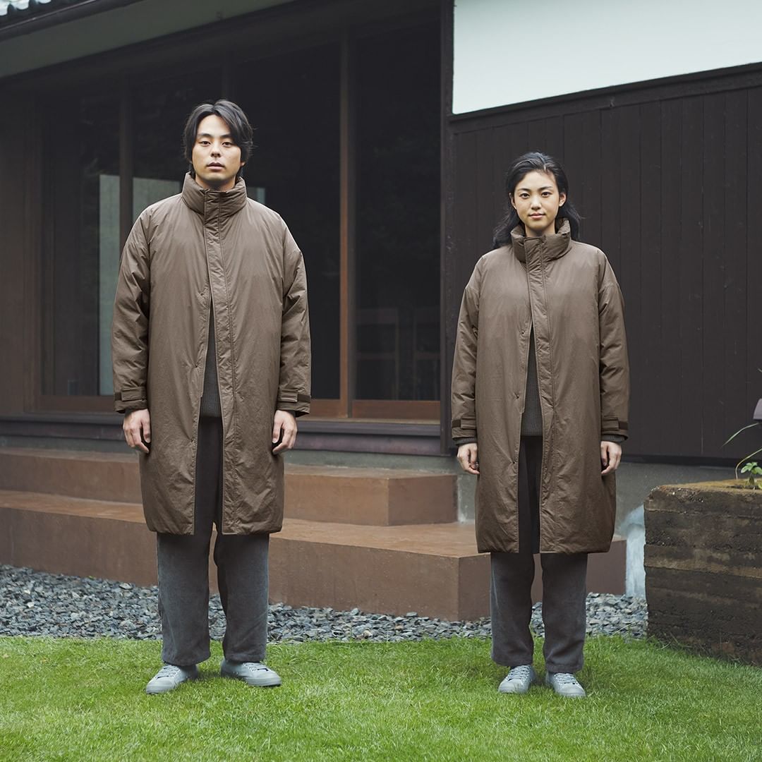 Muji無印良品 Muji Labo 性別のない服をつくりました 11月のテーマは ダウン です ふくらみが大きい羽毛を使い 軽さとあたたかさを両立させました 表地に Ciao Nihon