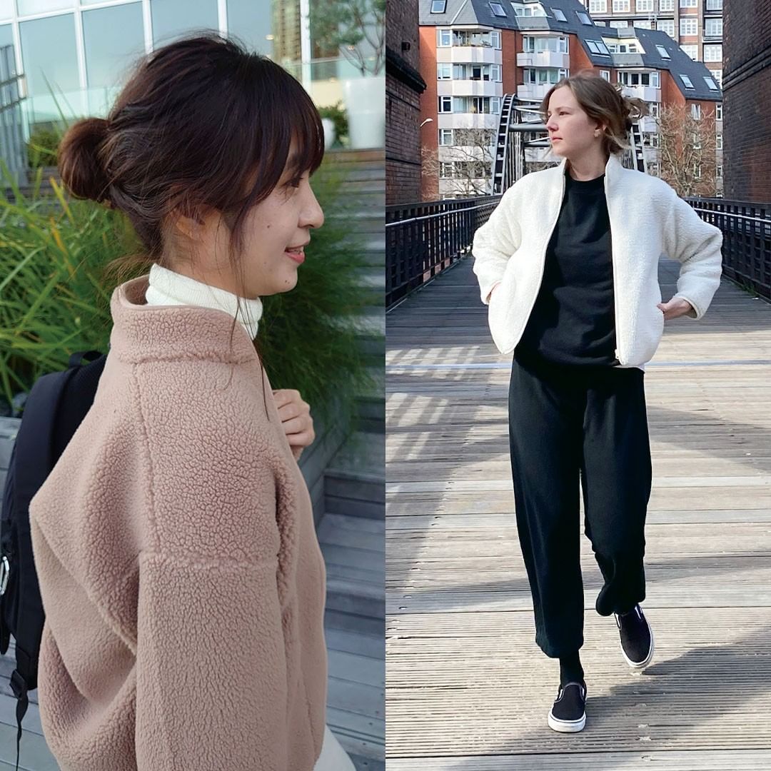 Muji無印良品 新商品 やわらかく あたたかいボアフリース やわらかな肌触りのあたたかいボア生地で 大人とこどもの服をつくりました ストレッチ性があるので Ciao Nihon
