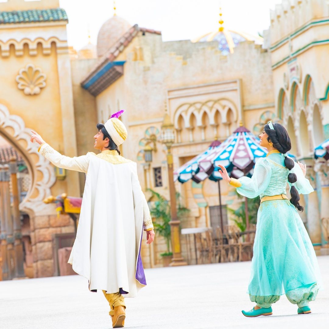 Tokyo Disney Resort Aladdin What Did You Find 2人なら どこでも素敵な発見が Jasmine Aladdin Arabiancoast Ciao Nihon
