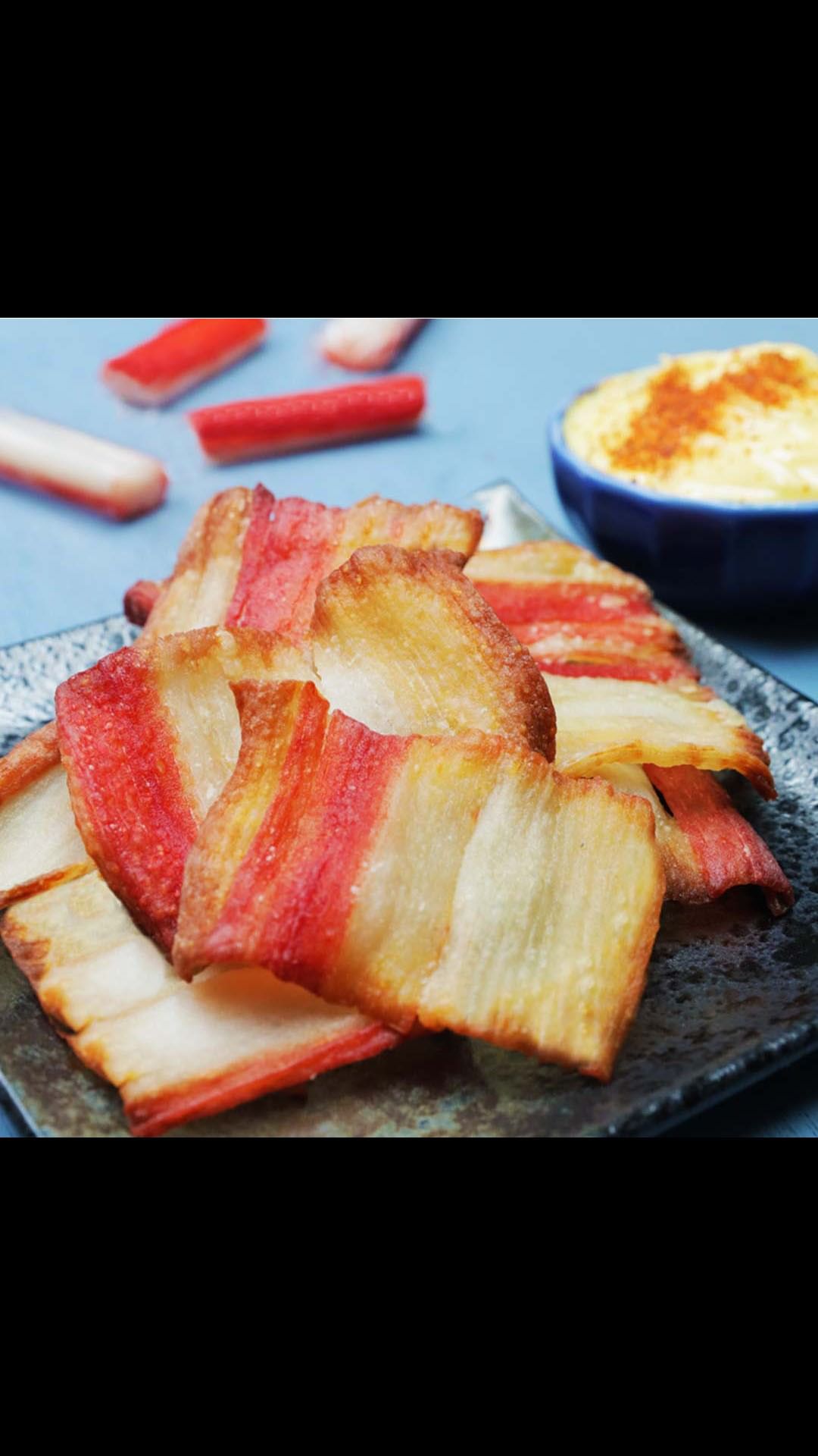 TastyJapan 【ただ揚げるだけで旨い】激安！簡単おつまみ！カリッカリ♪カニカマチップス / Crab Stick Chips