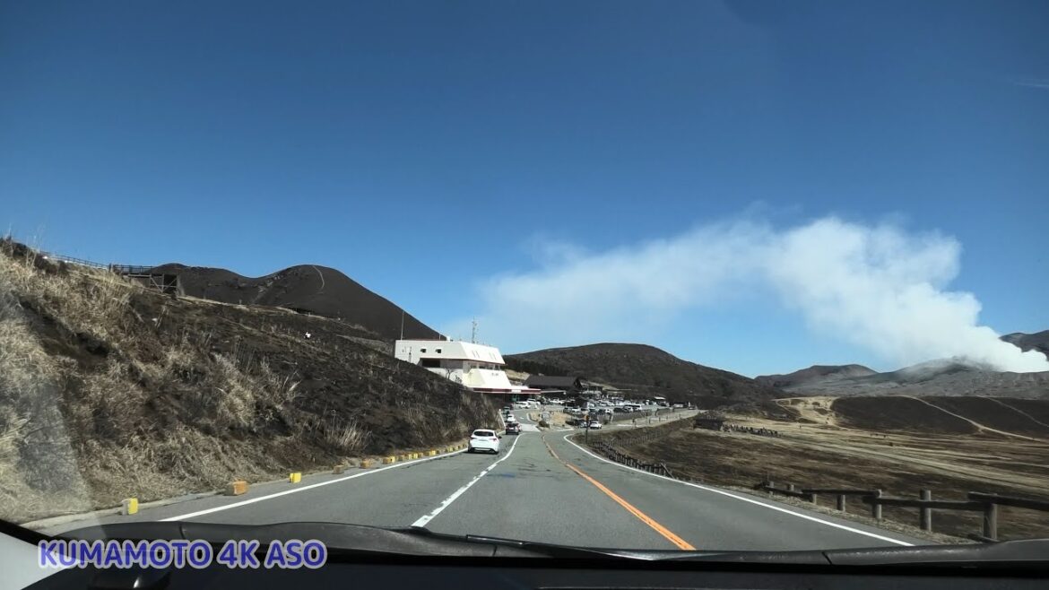 熊本県道111号阿蘇吉田線 → 熊本県道298号阿蘇公園下野線：国道57号交点～阿蘇山 [ 阿蘇市 4K/30p 車載動画 2023ドライブ] Japan Drive Kumamoto