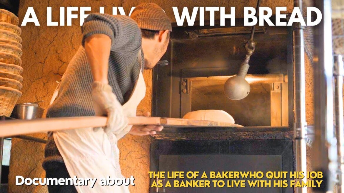 [Japanese Bread] The moving story of a man who became a baker for his beloved family. 薪窯パン