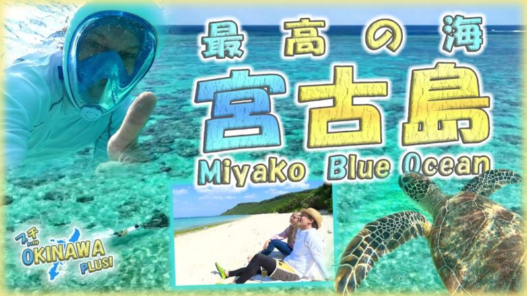 【宮古ブルー】🌊最高の海！初宮古島でスノーケリング！🐡（新城海岸）【Petit OKINAWA PLUS!】【🇯🇵字幕👂】