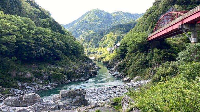 大歩危峡観光遊覧船 | Oboke Gorge Sightseeing, Miyoshi City, Tokushima Prefecture, Shikoku, Japan | 2024 May