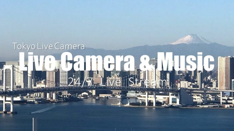 【TOKYO Live Cam】東京 豊洲 お台場 ライブカメラ　レインボーブリッジ 富士山 豊洲市場 TOYOSU DAIBA RainbowBridge Mt.FUJI TOYOSU Market