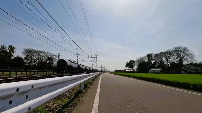 Cycling Tour | 宇都宮線 小山駅~間々田駅~野木駅 | 4K | March 2024