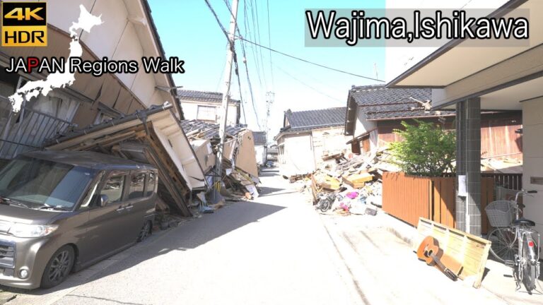 Kawaimachi East Side | Wajima,Ishikawa | 4K HDR | 石川県輪島市河井町
