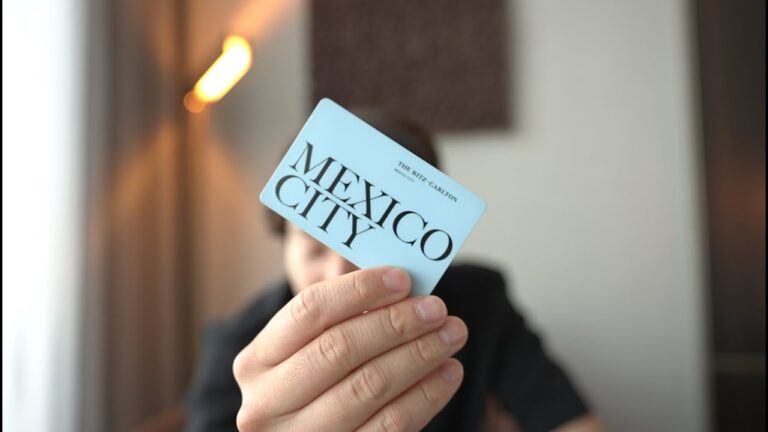 【メキシコVlog】リッツカールトン・メキシコシティの宿泊記