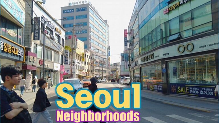Seoul, Korea - Walking Tour of Neighborhood - 4K - Myeonmok 7-dong [Jungnang-gu 3] 14(3)-8