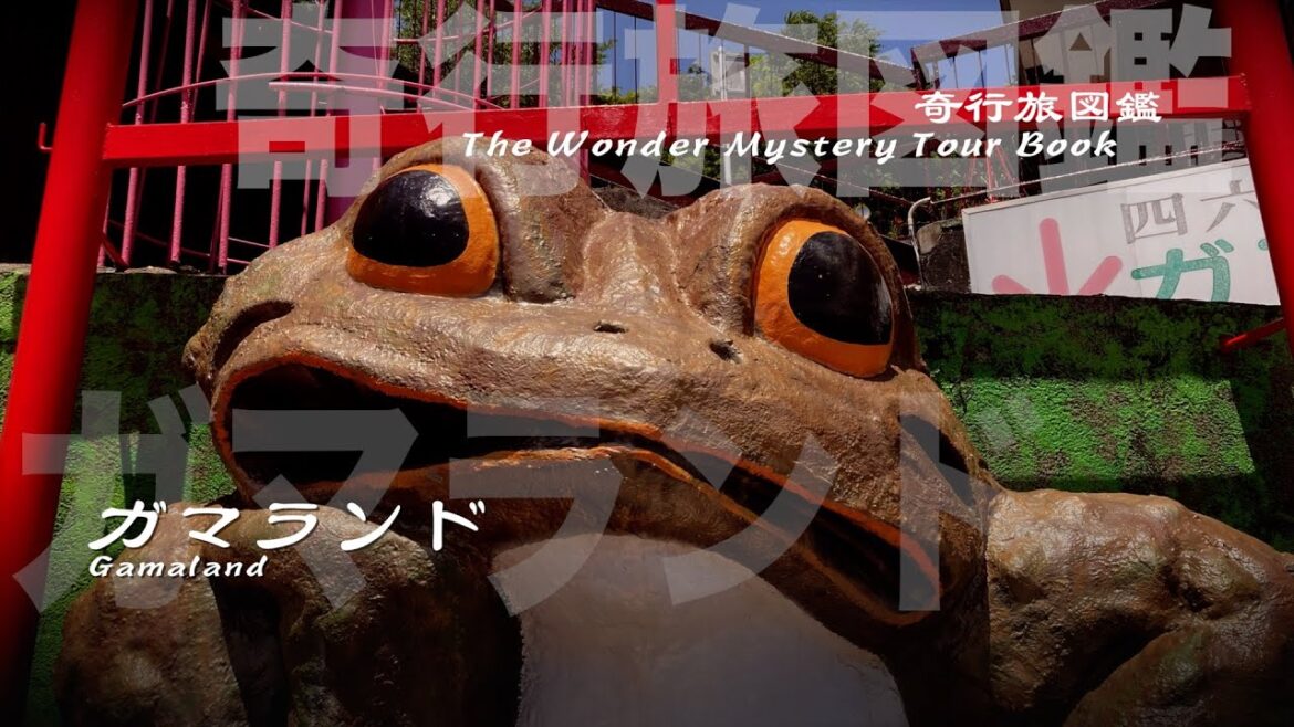 【ガマランド】 Gamaland 大ガマ、中ガマ、子ガマ。廃墟のあちこちにガマが棲んでいるランド。Toads live here and there in these ruins. 【ガマランド】 Gamaland 大ガマ、中ガマ、子ガマ。廃墟のあちこちにガマが棲んでいるランド。Toads live here and there in these ruins.