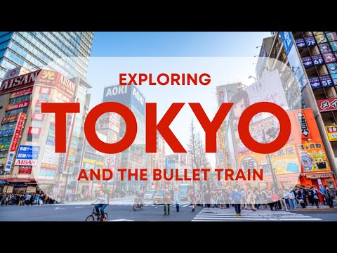 Exploring TOKYO and the Bullet Train! - Jet Set with Muni and Annette