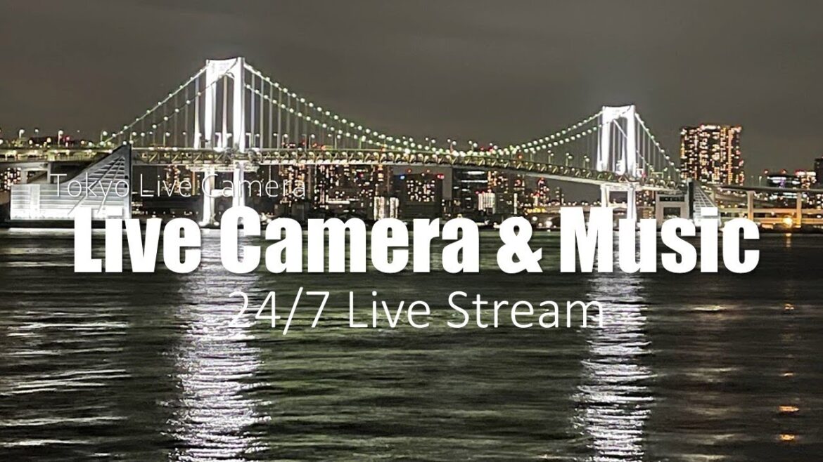 【TOKYO Live Cam】東京 豊洲 お台場 ライブカメラ　レインボーブリッジ 富士山 豊洲市場 TOYOSU DAIBA RainbowBridge Mt.FUJI TOYOSU Market