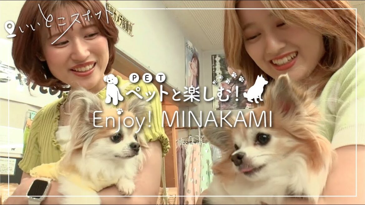 【いいとこスポット公式チャンネル】ペットと楽しむ! Enjoy!MINAKMI