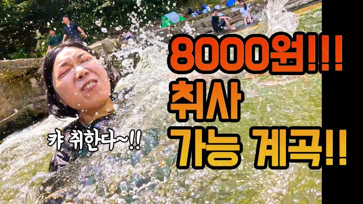 바가지 없는 피서지 추천!! 8000원에 취사도 가능한 계곡!! 바가지 없는 피서지 추천!! 8000원에 취사도 가능한 계곡!!