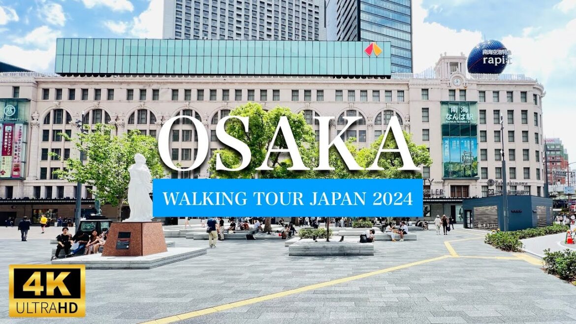 🚶♂️Strolling Through Namba Station in Osaka Japan – Tour in 4K 🚶♂️Strolling Through Namba Station in Osaka Japan - Tour in 4K