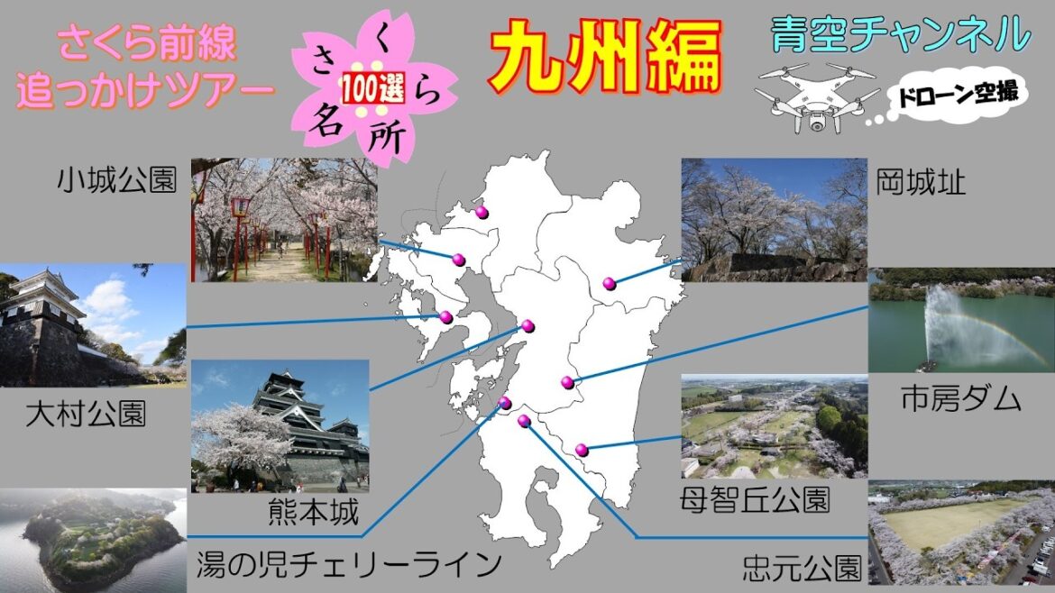 桜前線追っかけツアー九州編 桜前線追っかけツアー九州編