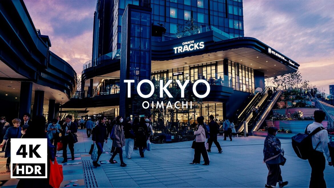 OIMACHI at Dusk: OIMACHI TRACKS, Tokyo Walk | 4K HDR Ambient Sound [2026-04-24]