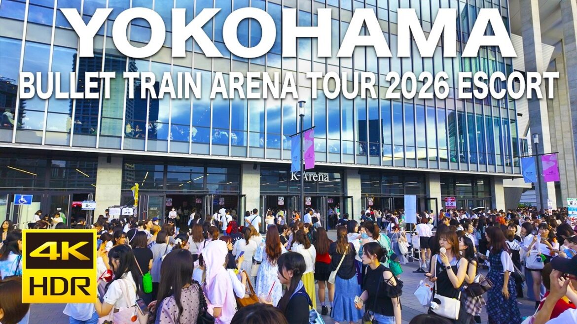 【4K HDR🇯🇵】BULLET TRAIN ARENA TOUR 2026 ESCORT 【4K HDR🇯🇵】BULLET TRAIN ARENA TOUR 2026 ESCORT