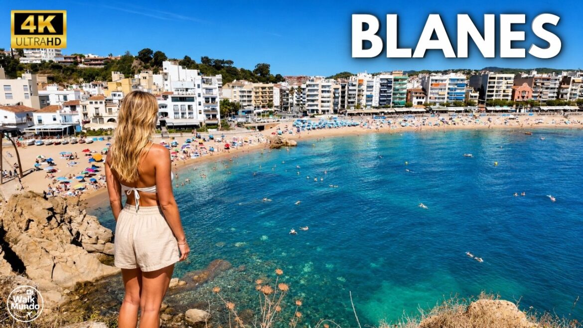BLANES, SPAIN Walking Tour 4K 🇪🇸 Summer 2026 | Is This the Best All-Round Town on the Costa Brava?