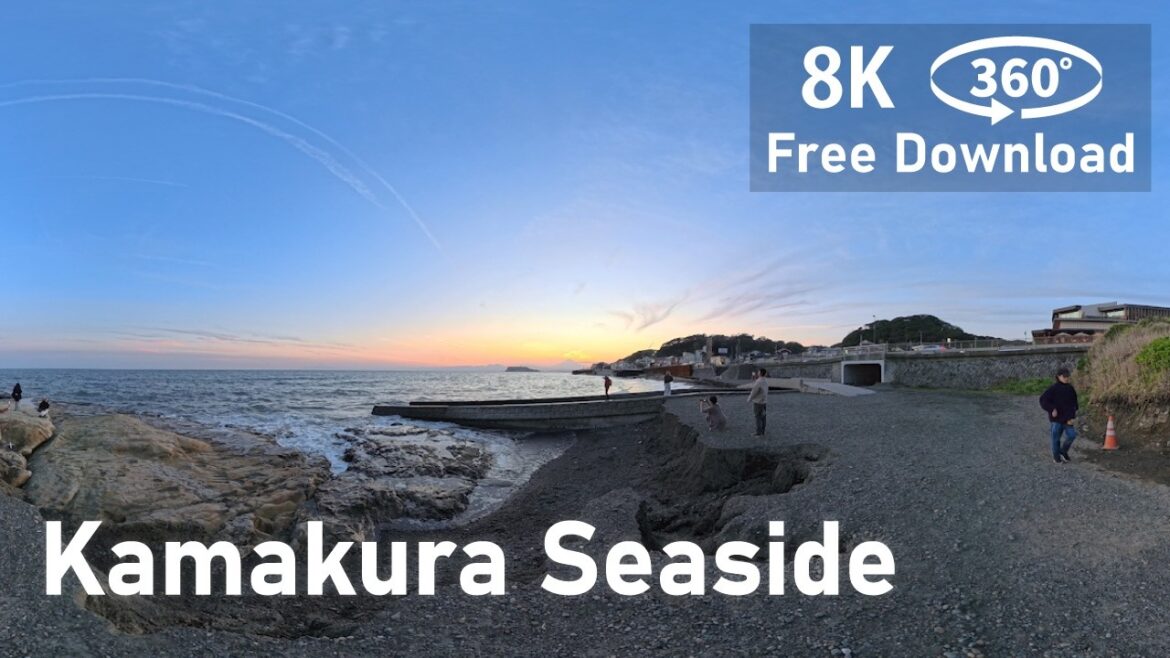 8K 360 VR Tour|鎌倉の海辺|Kamakura Seaside|Free 360 Footage Download 8K 360 VR Tour|鎌倉の海辺|Kamakura Seaside|Free 360 Footage Download