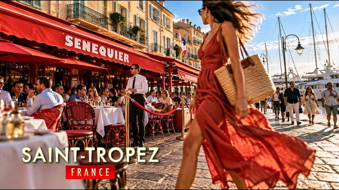 This Is What Life in Saint-Tropez Looks Like 🇫🇷 | 4K Walking Tour