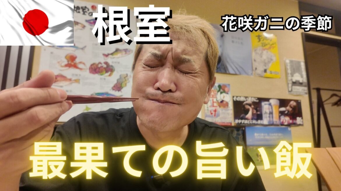 【北海道🇯🇵根室ひとり旅】さんま祭り、花咲ガニ、日本最東端で旨い飯を食べておっさん一人飲み歩き！#北海道 第15弾