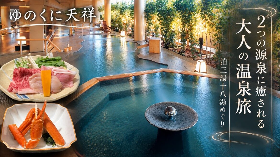 【一度は泊まりたい名宿】ゆのくに天祥が凄すぎた！2種類の源泉と贅沢な温泉旅館を徹底紹介