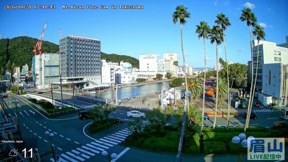 【LIVE配信】眉山ライブカメラ(徳島県徳島市)/Mt. Bizan in Tokushima Japan – Live Cam【徳島駅方面も別配信で同時配信中】 【LIVE配信】眉山ライブカメラ(徳島県徳島市)/Mt. Bizan in Tokushima Japan - Live Cam【徳島駅方面も別配信で同時配信中】